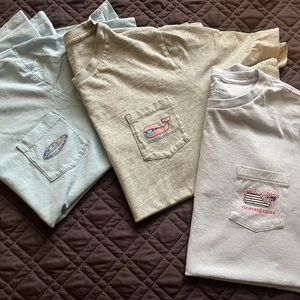 Boys Vineyard Vines T-Shirts - size M - lot of 3